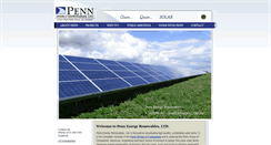 Desktop Screenshot of pennenergyrenewables.com